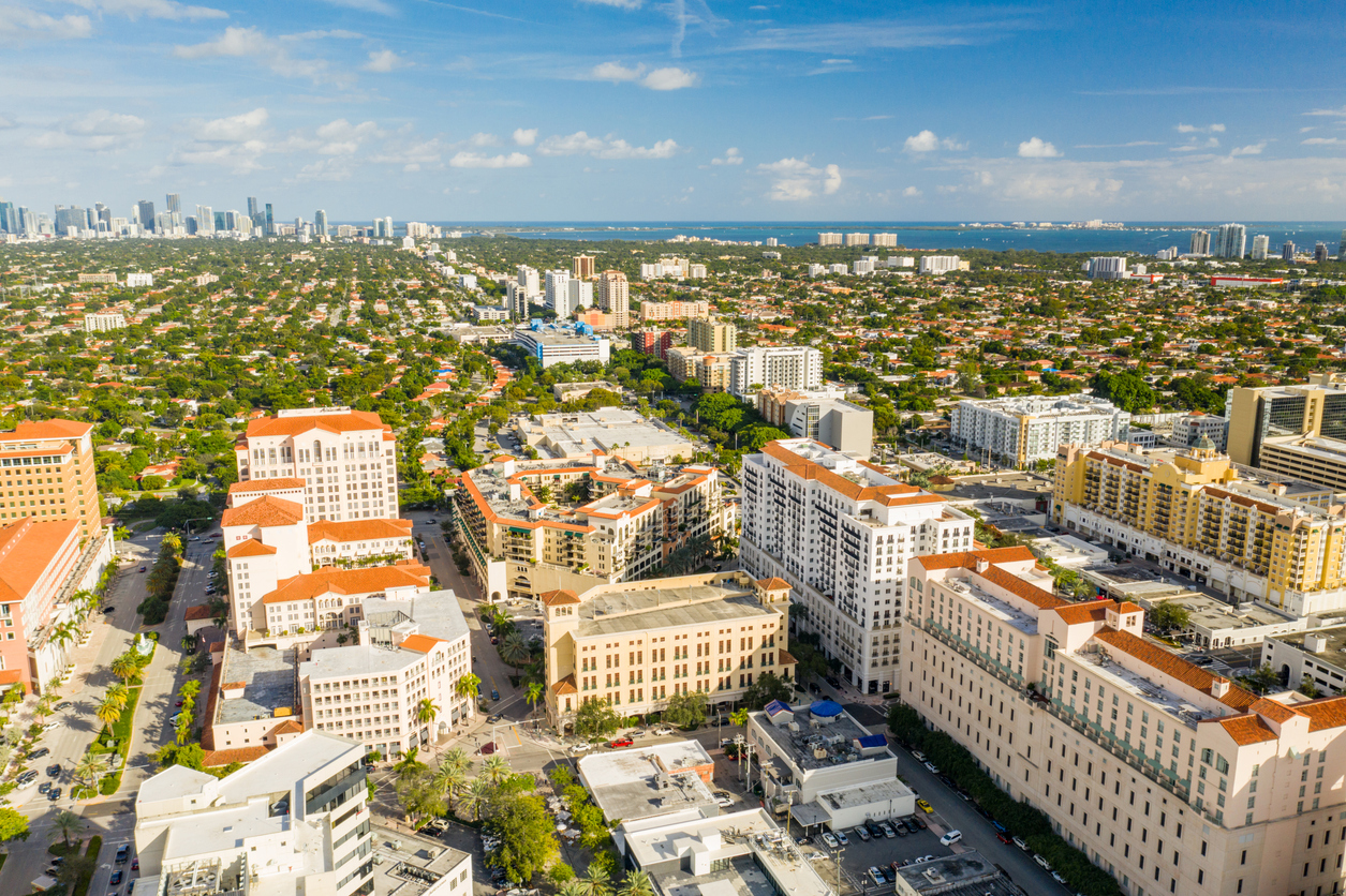 Panoramic Image of Coral Gables, FL